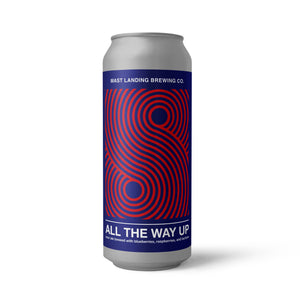 All The Way Up: Sour Ale Brewed with Blueberries, Raspberries and Lactose - 4.8% ABV