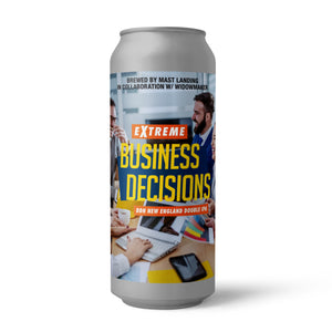 Extreme Business Decisions - Double Dry Hopped Double IPA - 8.2% ABV