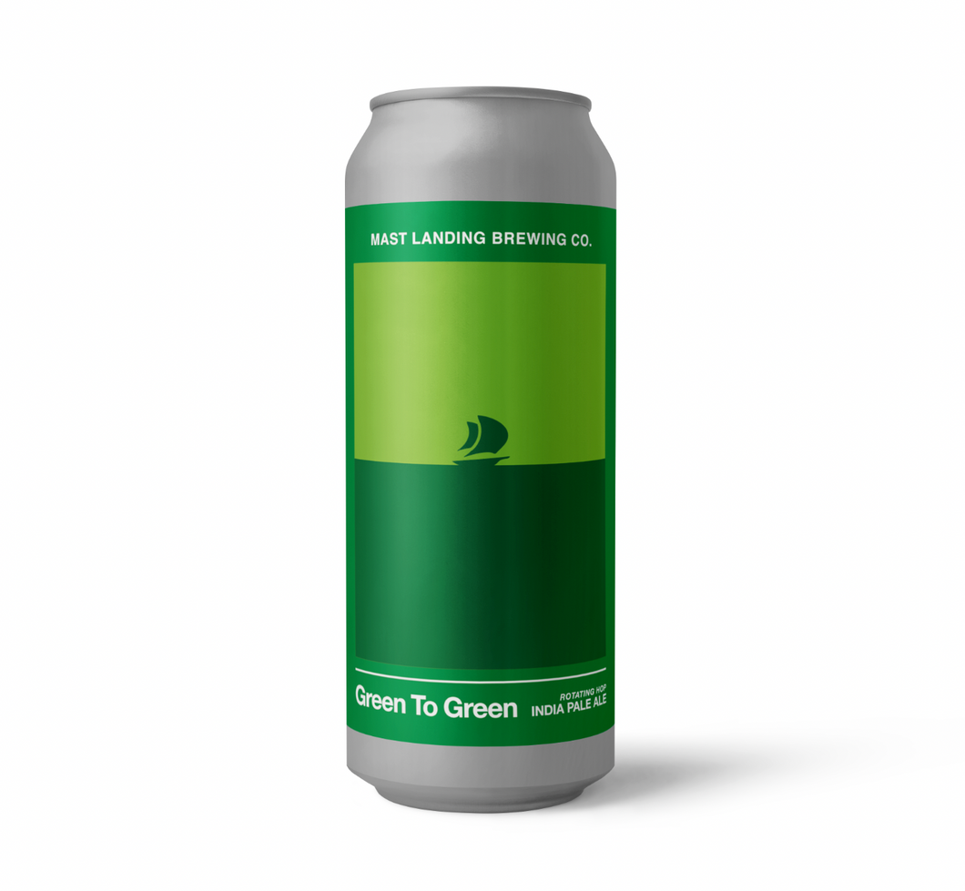 Green to Green - Batch #36 - Rotating Hop IPA - 7% ABV