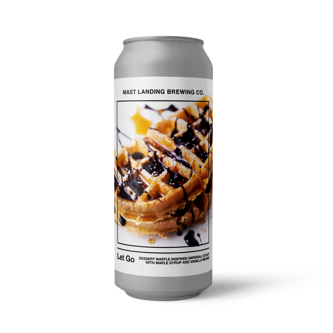 Let Go - Dessert Waffle Inspired Imperial Stout with Maple Syrup and Vanilla Beans - 9.2%ABV