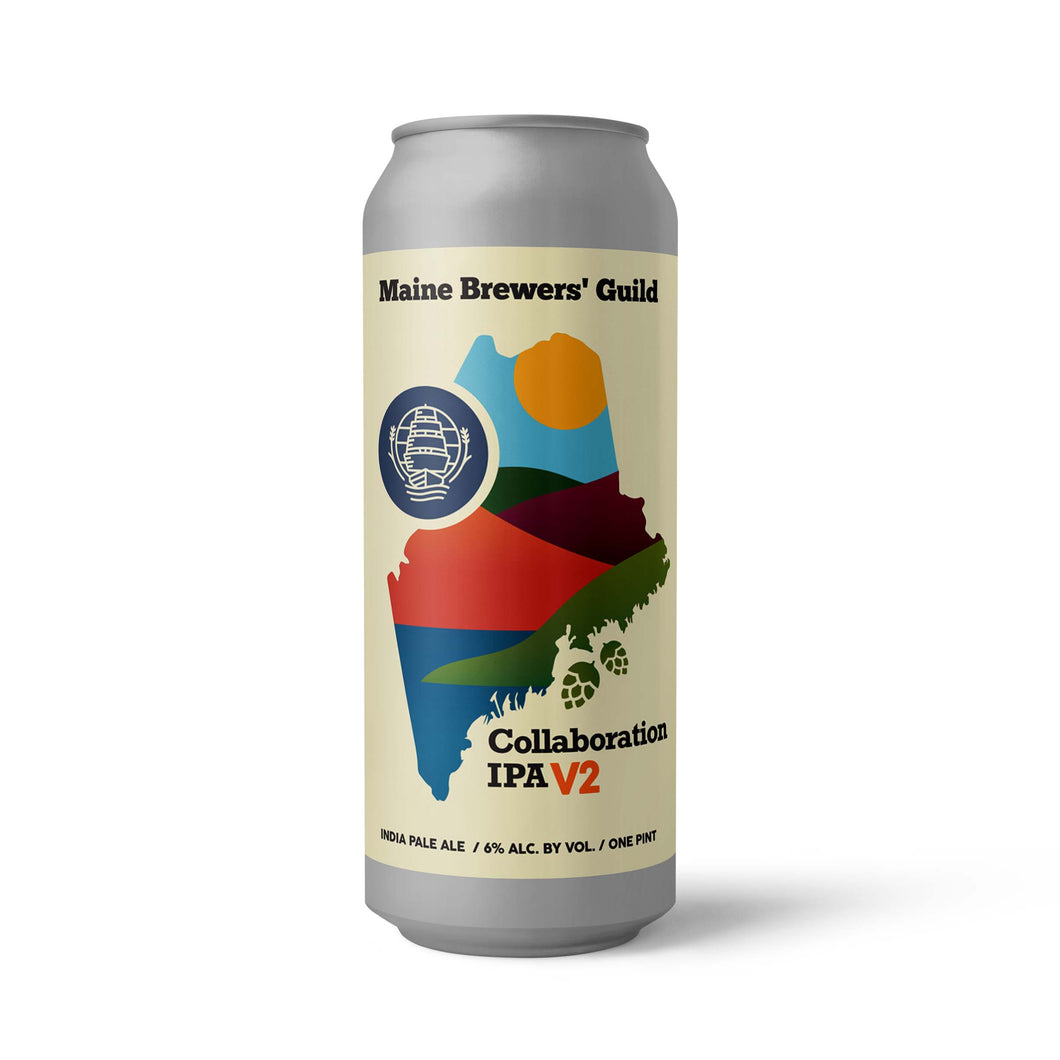 2021 Maine Brewers Guild Collaboration Beer - India Pale Ale - 6% ABV