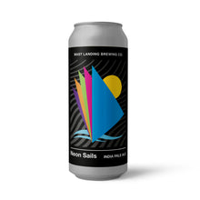 Load image into Gallery viewer, Can of Mast Landing neon sails ipa
