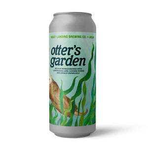 Otter's Garden - Belgian Witbier Brewed with Lemongrass, Lime, Cayenne Pepper, and Locally Grown Kelp - 6% ABV