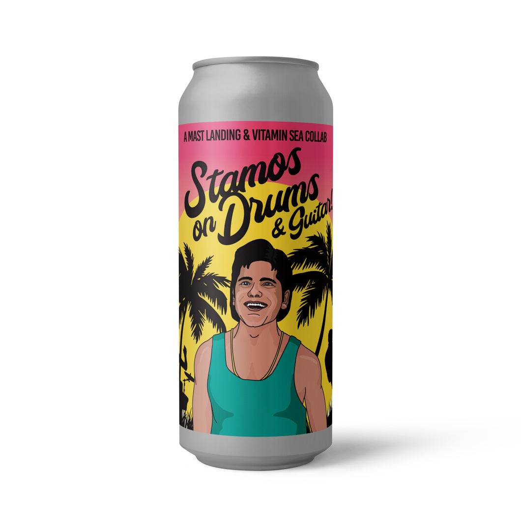 Stamos on Drums and Guitar - Double Dry Hopped Double IPA - 8.5% ABV