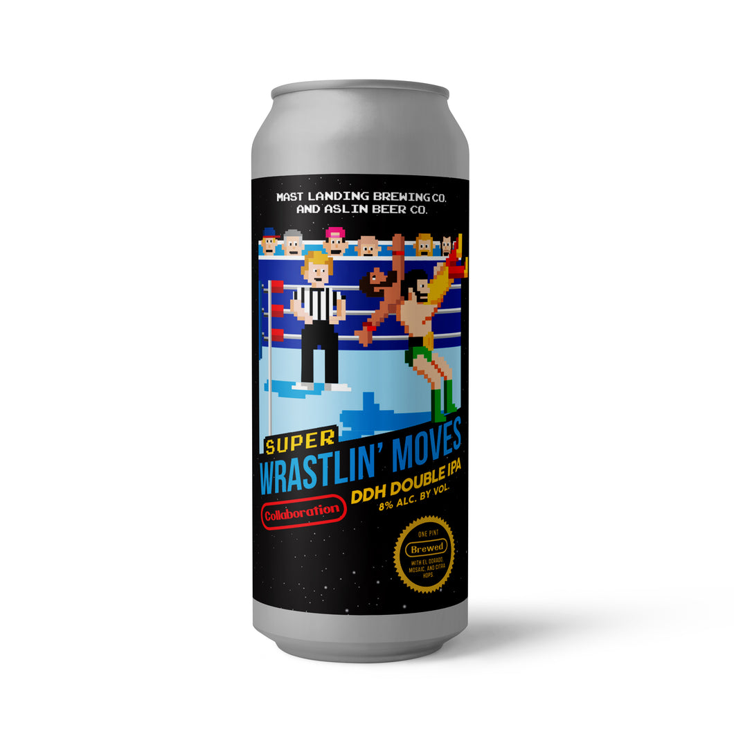 Super Wrastlin' Moves - DDH Double IPA - 8.1% ABV