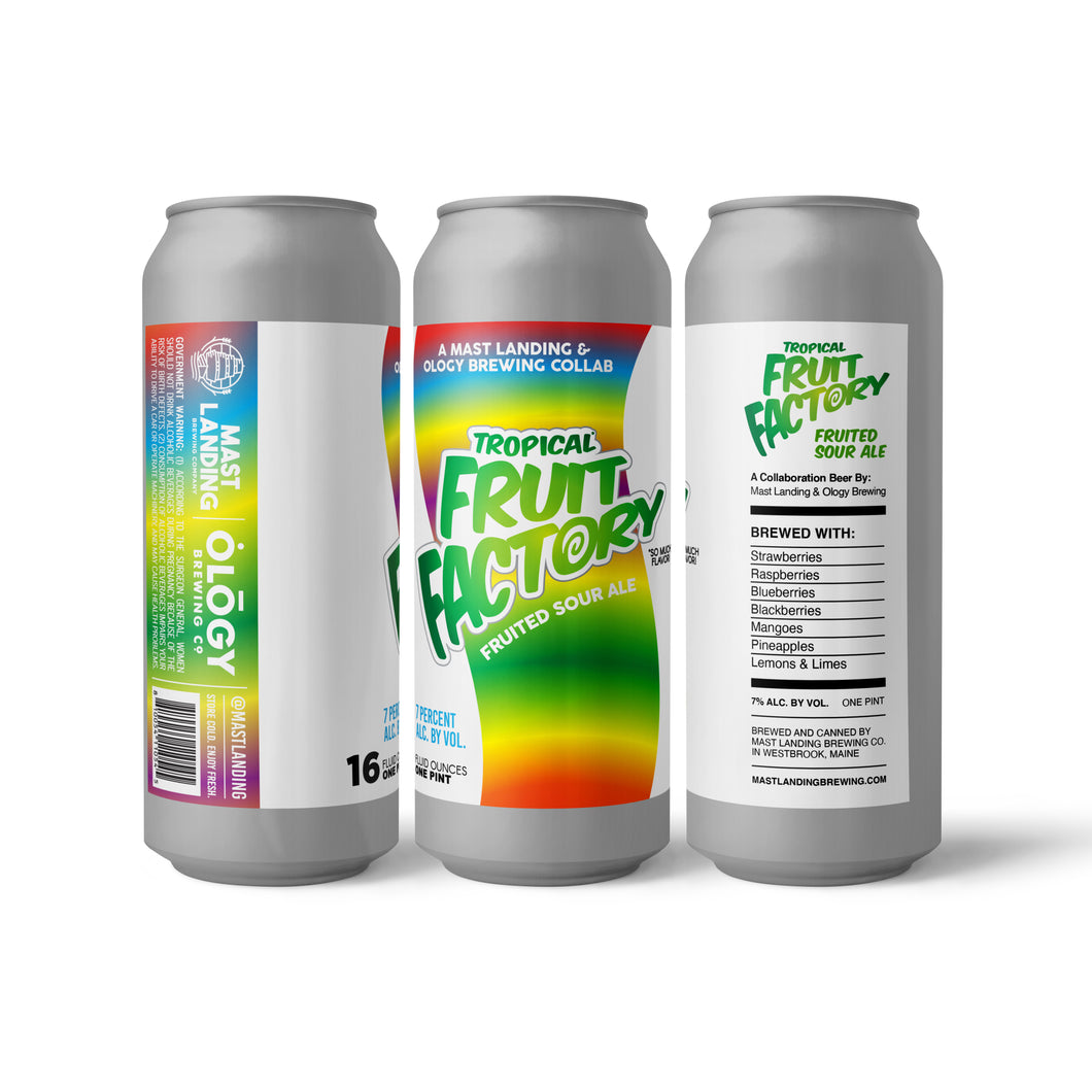 Tropical Fruit Factory - Fruited Sour Ale - 7.0% ABV