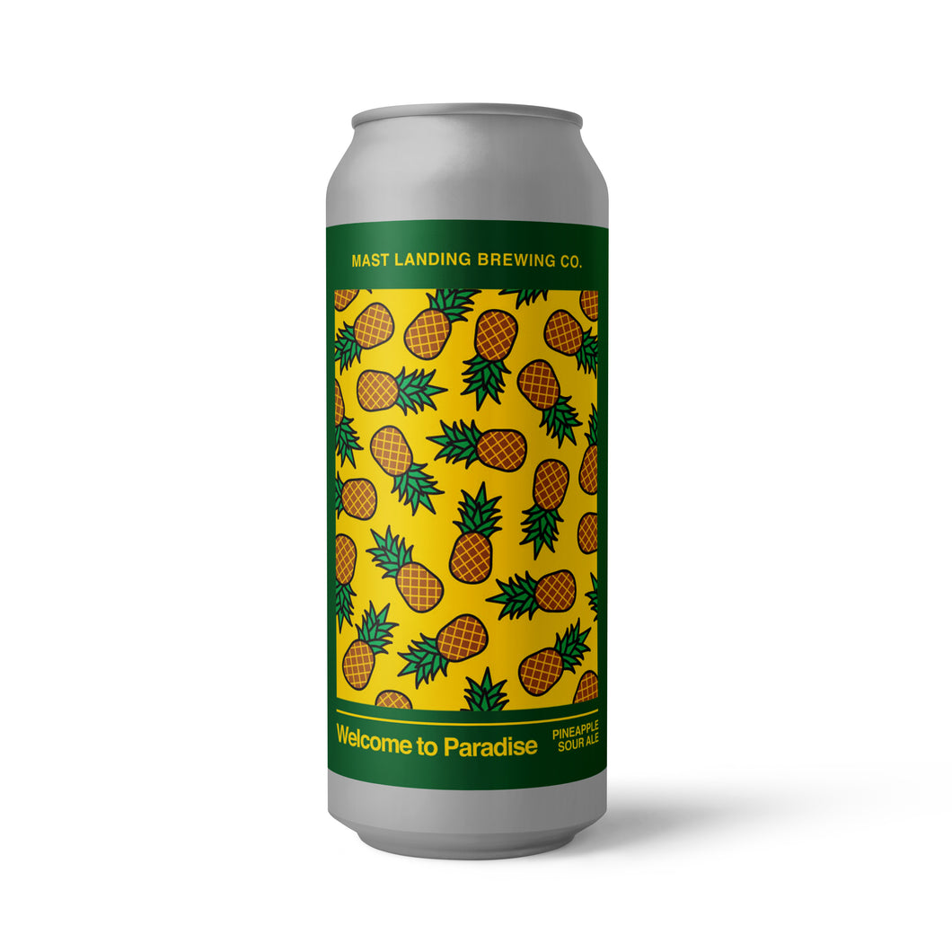 Welcome To Paradise - Pineapple Sour Ale - 7% ABV
