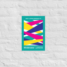 Load image into Gallery viewer, Mast Landing Label Poster - Windbreaker IPA

