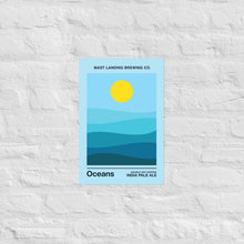 Load image into Gallery viewer, Mast Landing Label Poster - Oceans IPA
