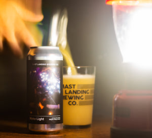can and pour of mast landing make light ipa